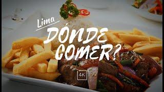 12 imperdibles para comer en LIMA - 4K - GoCarlos