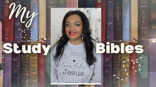 My Study Bibles/ top 4 & maybe some regrets‍️ #studybible