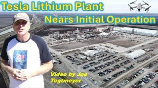 Tesla Corpus Christi Lithium Plant Progress! 9 Jan 2025 Site & Operations Update (12:15 PM)