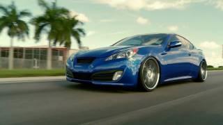 Hyundai Genesis on 20" Vossen VVS-CV2 Concave Wheels / Rims