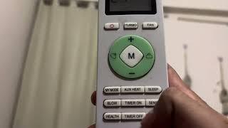 Lloyd AC Remote Timer On/Off Settings | Auto Switch Off or On your Lloyd AC