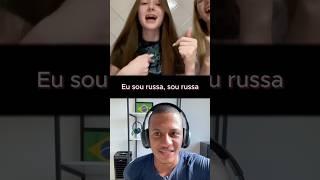 Quando o inglês não é a sua língua nativa #shorts #russas #ometv