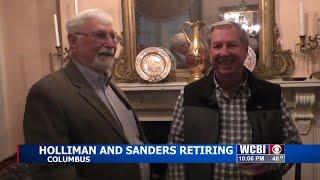 Longtime Supervisors Harry Sanders, John Holliman retire