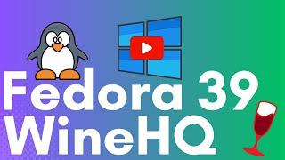 How to Install WineHQ Staging on Fedora 39 Workstation | Install Wine Staging on Fedora 39