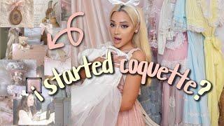 I STARTED COQUETTE AESTHETIC!!! (cider try on haul)