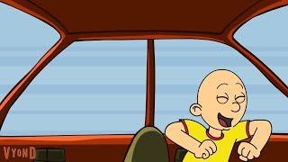 Caillou Drives the Family Car to Chuck E. Cheese's/Punishment Day (READ DESCRIPTION)