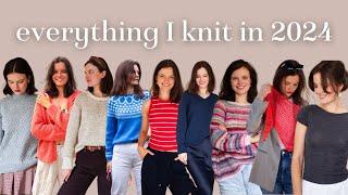 Everything I Knit in 2024 as a Full-time Knitwear Designer