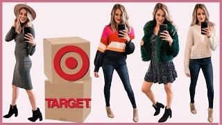 TARGET Winter Try On Haul | Sweaters, Dresses, Coats, & An Affordable Spanx Dupe!