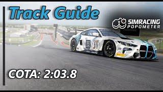 In depth Track Guide: COTA - 2:03.8 - Trickiest track of the game! - Assetto Corsa Competizione