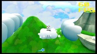 11. [60 FPS] Search for the Toad Brigade Captain - Fluffy Buff Galaxy - Super Mario Galaxy 2