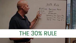 30% RULE by James Wachob