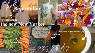 all the fall things nyc style.fall in nyc prep.nyc fall apt decor.fall meals #nycvlog |Holly Lynora