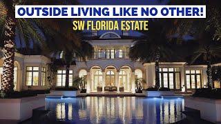 Best Features - OUTSIDE Florida Mega Mansion For Sale - Fort Myers Real Estate