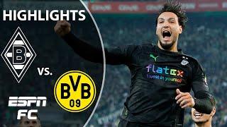 Gladbach tops Dortmund in high-scoring thriller | Bundesliga Highlights | ESPN FC