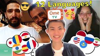 On Omegle, Japanese Speaks 12 Languages! - PRICELESS Reactions
