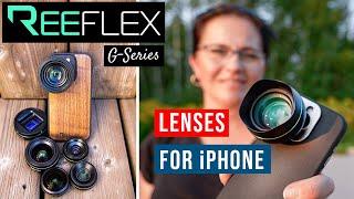 INSANE QUALITY! REEFLEX G-series lenses and filters for iPhone