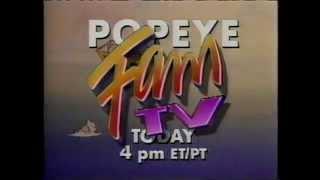 Popeye Commercial (1994) Fam TV