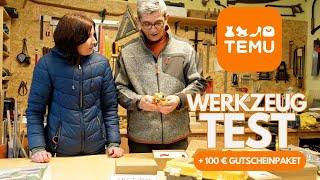 Wir testen Werkzeug von TEMU ️ Top oder Schrott? [100 € Gutscheinpaket]