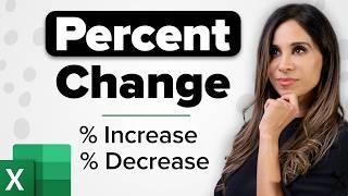 Calculate Percentage in Excel the Right Way | Percentage Difference Formula