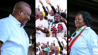 NDC Campaign: H.E John Mahama finally reveals the secret of choosing Jane Naana as running mate