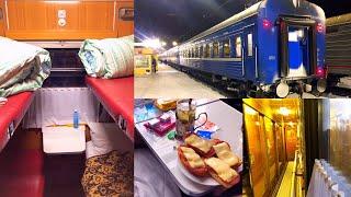 Trans-Siberian Railway Winter Journey - part 6: Novosibirsk - Tyumen on Belarusian Train №  063Б