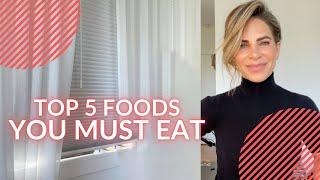 TOP 5 FOODS YOU MUST START EATING - Jillian Michaels
