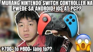 BLUETOOTH CONTROLLER NA PWEDE SA NINTENDO SWITCH, ANDROID, IPHONE AT PC NA ₱800+ LANG?? Goods kaya?