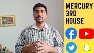 Mercury in Third House in Vedic Astrology - Financial Freedom