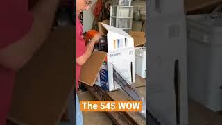 Unboxing the 545 Husqvarna chainsaw￼