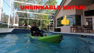 How to make your kayak unsinkable very easy and cheap! CHECK THIS OUT!! # 2