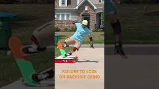 Failed Big! Backside Slam!#shorts #shortsvideo #shortvideo #shortsfeed #skateboarding