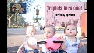 TRIPLETS TURN ONE: Birthday Special!