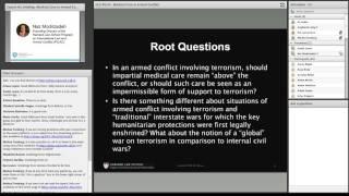 PHAP Expert IHL Briefing - Medical Care in Armed Conflict: IHL and State Responses to Terrorism