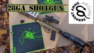 SERPENT ARMS 28ga shotgun (testing)