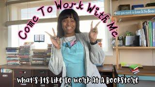 Come To The Bookstore With Me // A Day In The Life Working At A Bookstore