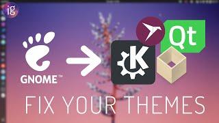 Fix GTK/QT Theming Nightmares on Linux