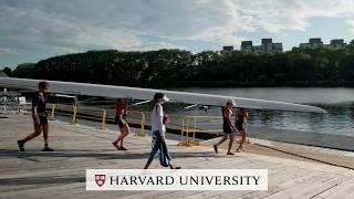 Harvard rowing coach Tom Siddall trains Paralympic PR3 4+ boat for Paris 2024