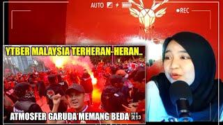 YOUTUBER MALAYSIA BANJIRI STADIUN GELORA BUNG KARNO DUKUNG TIMNAS INDONESIA 