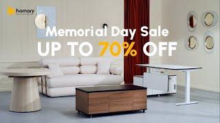 Homary Memorial Day Sale l When Chaos Comes Knocking, Homary Homes Hug Back