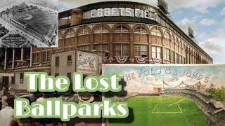 Lost Ballparks from the Glory days of Major Leauge Baseball.