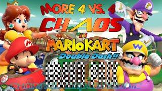 More 4 vs 4 chaos in Mario Kart Double Dash!! Grand Prix