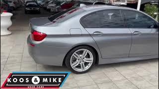 2013 BMW 5 SERIES 520i M SPORT AUTO