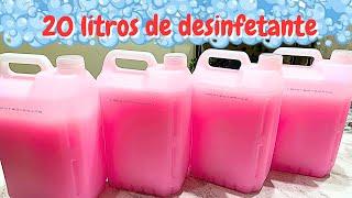 20 LITERS OF SUPER ECONOMIC DISINFECTANT