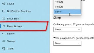 how to turn off sleep mode in windows 10  windows 11