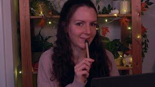 ASMR Girl in Class 'Flirts' with you