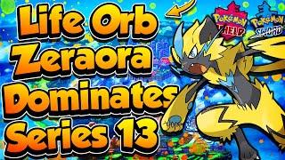 Life Orb Zeraora Series 13 Team! - Pokémon Sword and Shield Competitive Ranked Double Battles