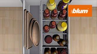 ORGA-LINE: optimal storage for bottles and cutting boards | Blum