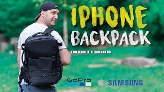 iPhone Travel Backpack - Sandmarc Backpack for Mobile Filmmakers
