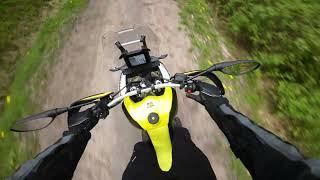 Aprilia Tuareg 660 Testdrive Topspeed Offroad POV RAW Sound Dji Action 2 external Mic Walkaround