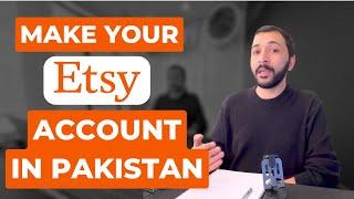 ETSY Account from Pakistan | Listing | Payments | Full Tutorial